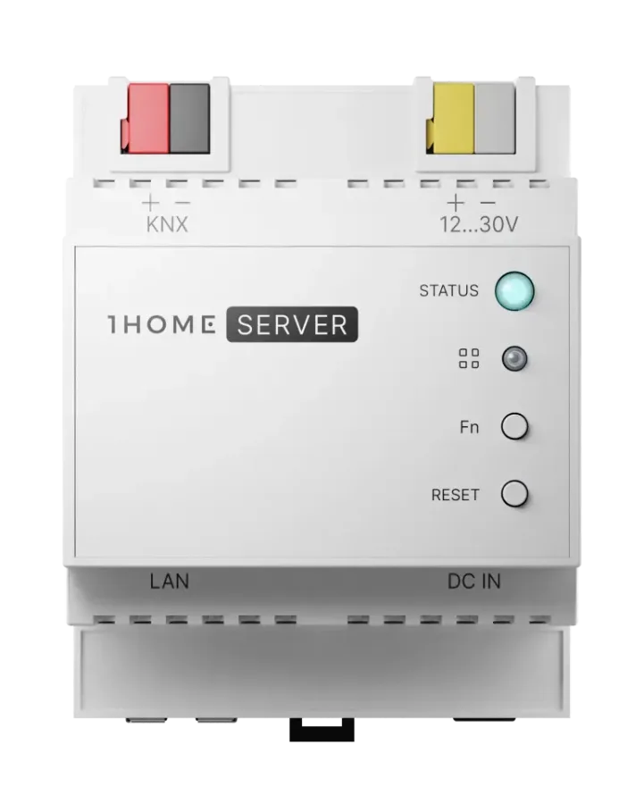 1home Server voor KNX, op DIN-rail